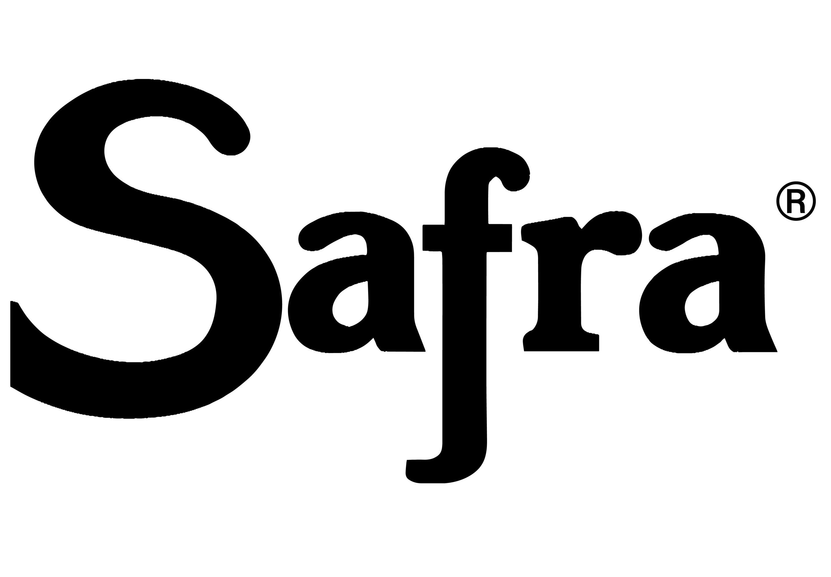 Logo Safra negro